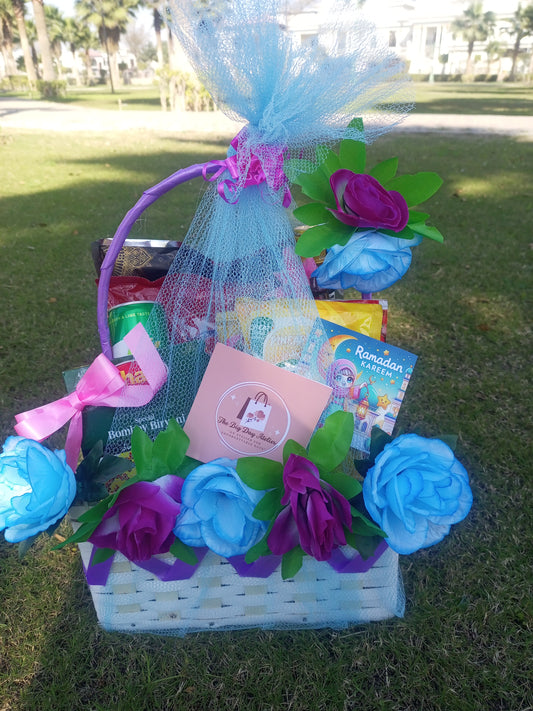 Blue & Purple Theme Special Ramadan Basket