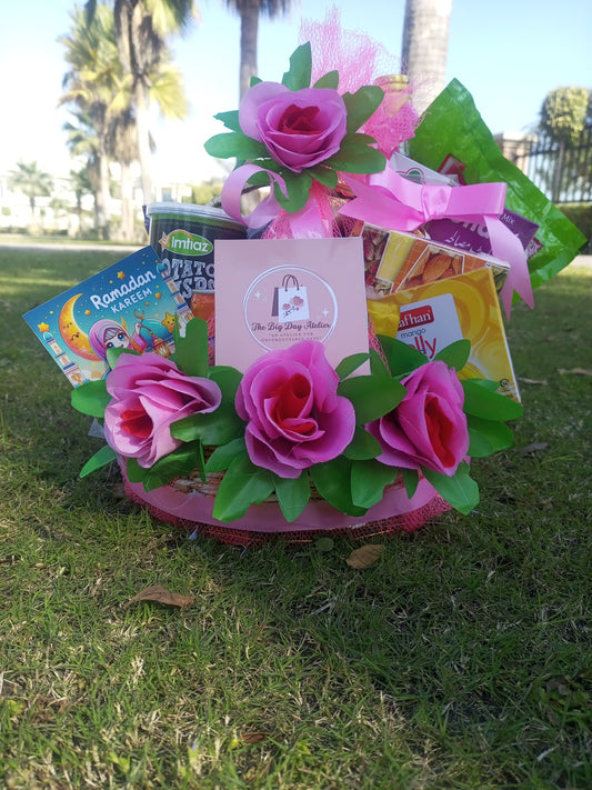 Pink Theme Special Ramadan Basket