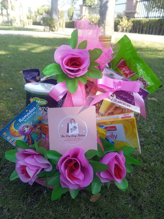 Pink Theme Special Ramadan Basket