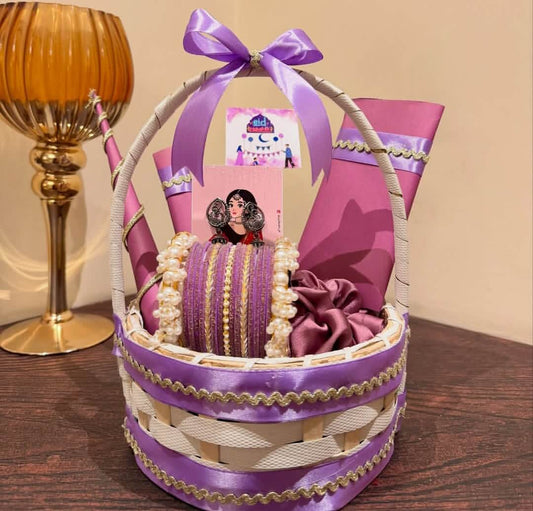 Elegant Festive Gift Basket